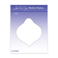 HALF PRICE John Next Door Media Plate - Bauble