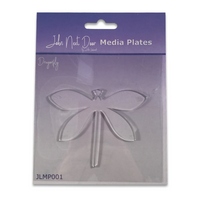 HALF PRICE John Next Door Media Plate - Dragonfly