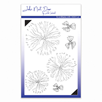 John Next Door Clear Stamp - Blousy Poppy