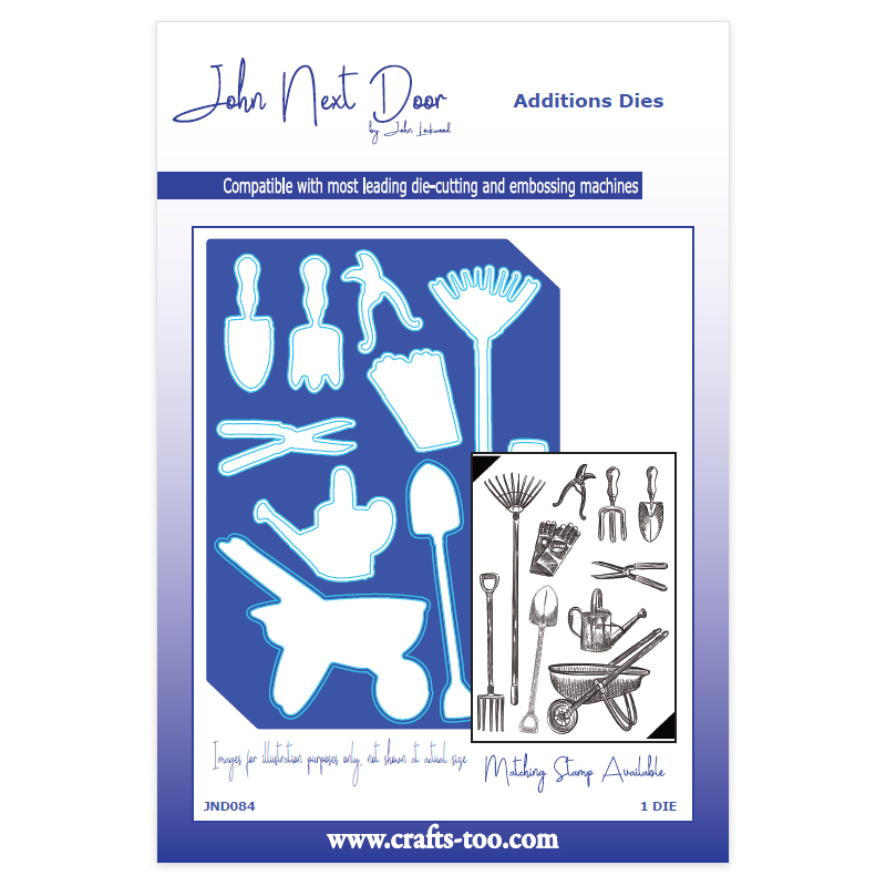 SPECIAL 15% OFF John Next Door Additions Dies - Garden Tools