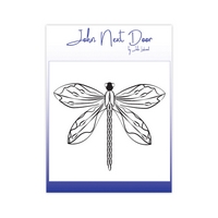 John Next Door Clear Stamp - Delicate Dragonfly