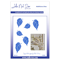 John Next Door Additions Dies - Foil Rose Leaves