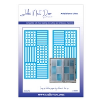 John Next Door Additions Dies - Haddon Panels Die Set (2pcs)