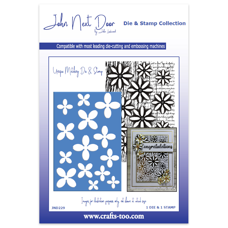 John Next Door Die and Stamp Collection - Abstract