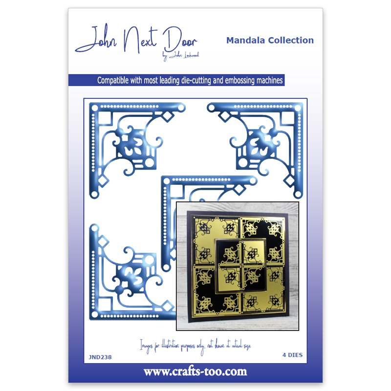 John Next Door Mandala Collection - Belgravia Corners (4pcs)