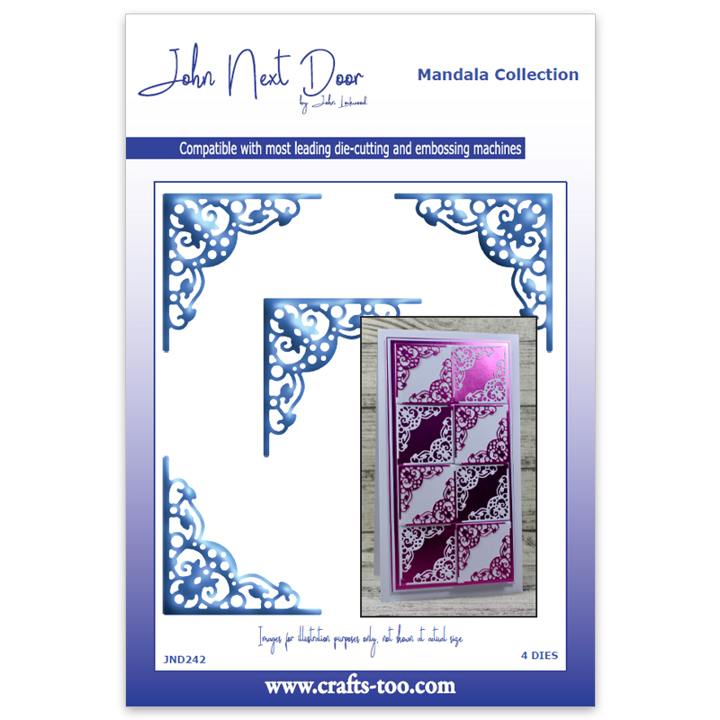 John Next Door Mandala Collection - Windsor Corners (4pcs)