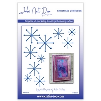 John Next Door Christmas Collection - Funky Snow Stars (10pcs)