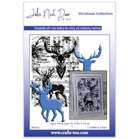 John Next Door Christmas Collection - Deerland Stamp & Die