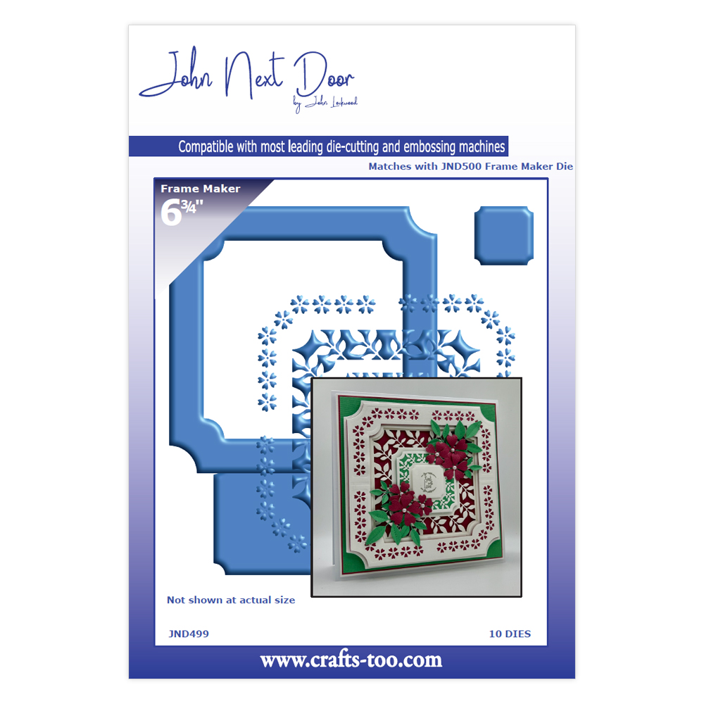 John Next Door - Notched Floral Frame