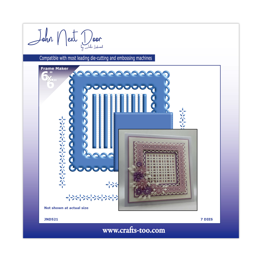 NEW John Next Door - Scalloped FrameMaker