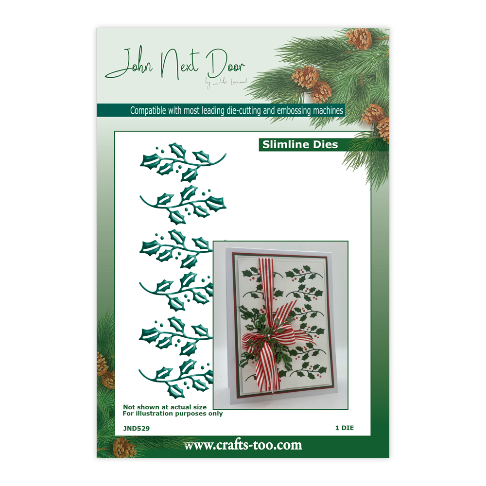SOLD OUT John Next Door Christmas - Slimline Holly