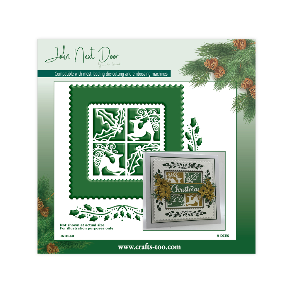 NEW John Next Door Christmas - Postage Quilt