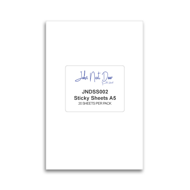 John Next Door Sticky Sheets A5 x 20