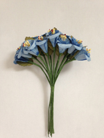 Marianne Design Decoration - Paper Flowers Blue SALE 1/2 price