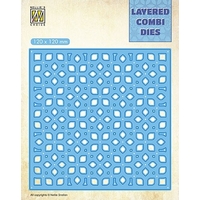 Nellie Snellen Layered Combi Dies - Flowers Layer b