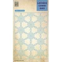 Nellie Snellen Layered Combi Dies - Flower Layer C