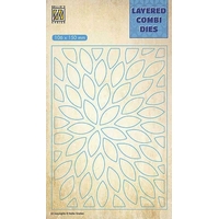 Nellie Snellen Layered Combi Dies - Sunburst Layer A