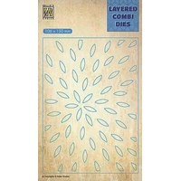 Nellie Snellen Layered Combi Dies - Sunburst Layer C