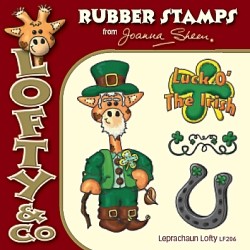 Lofty and Co Rubber Stamps - Leprachaun Lofty