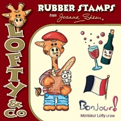 Lofty and Co Rubber Stamps - Monsieur Lofty