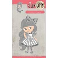 Lilly Luna Cutting Die - Dressed Gorjeous Lilly Luna Cutting Die - Dressed Gorjeous