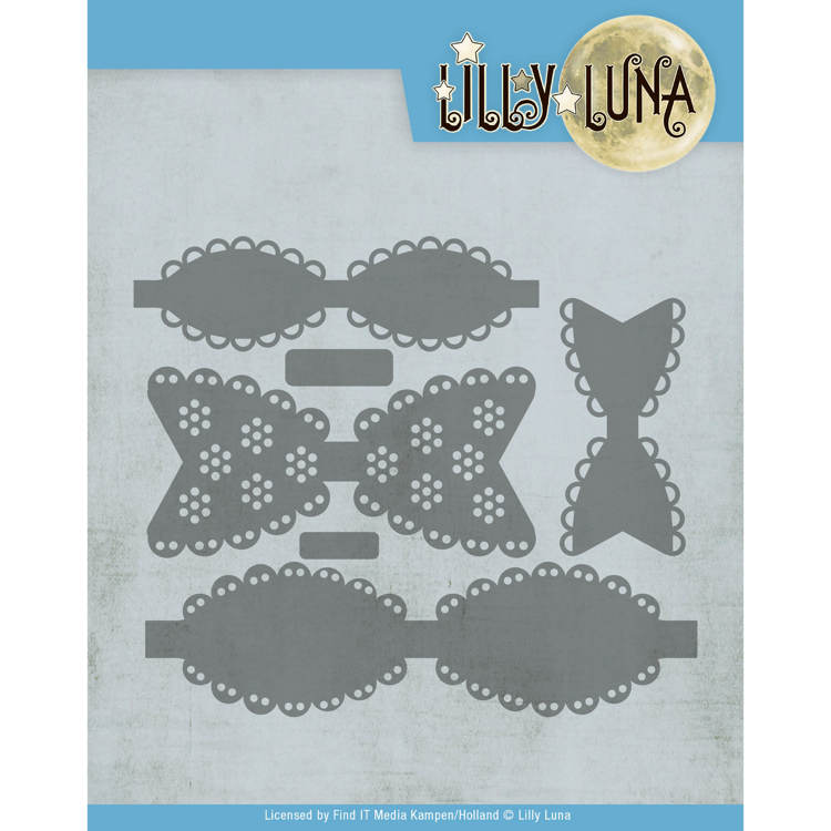 Lilly Luna Cutting Dies - Romantic Bows