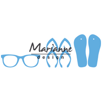 50% OFF  Marianne Design Creatable - Flip Flops & Sun Glasses