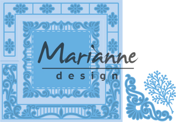 Marianne Design Creatable - Anja's Lacy Folding Die: Square