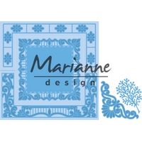 Marianne Design Creatable - Anja's Lacy Folding Die: Square