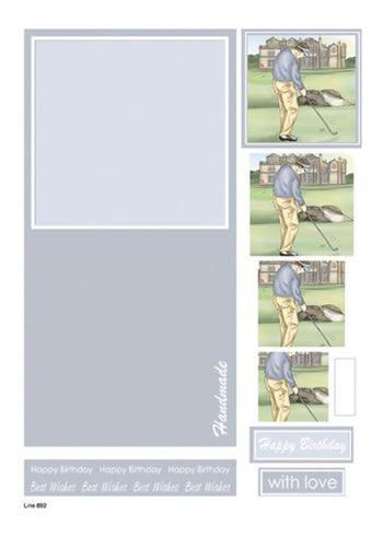 Card Kit Pirimage A4 Die Cut 10 Sheets