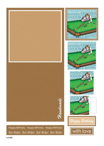 Card Kit Pirimage A4 Die Cut 10 Sheets