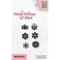 Nellie Snellen Clear Stamps Mini - Flowers 2