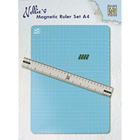 NEW Nellie Snellen Magnetic Ruler Set A4 NEW Nellie Snellen Magnetic Ruler Set A4