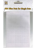 Nellie Snellen Removable Glue Dots 2 sheets (3mmx3mm)