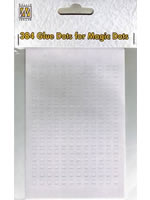 Nellie Snellen Removable Glue Dots 2 sheets (3mmx3mm)
