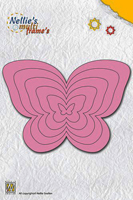 Nellie Snellen Multi Frame Dies - Butterfly
