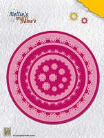 Nellie Snellen Multi Frame Die - Round Doily-1