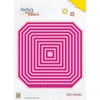 Nellie Snellen Multi Frame Dies - Booklet Square