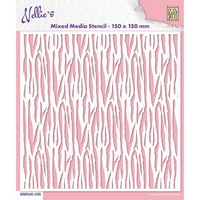 Nellie Snellen Stencil - Zebra
