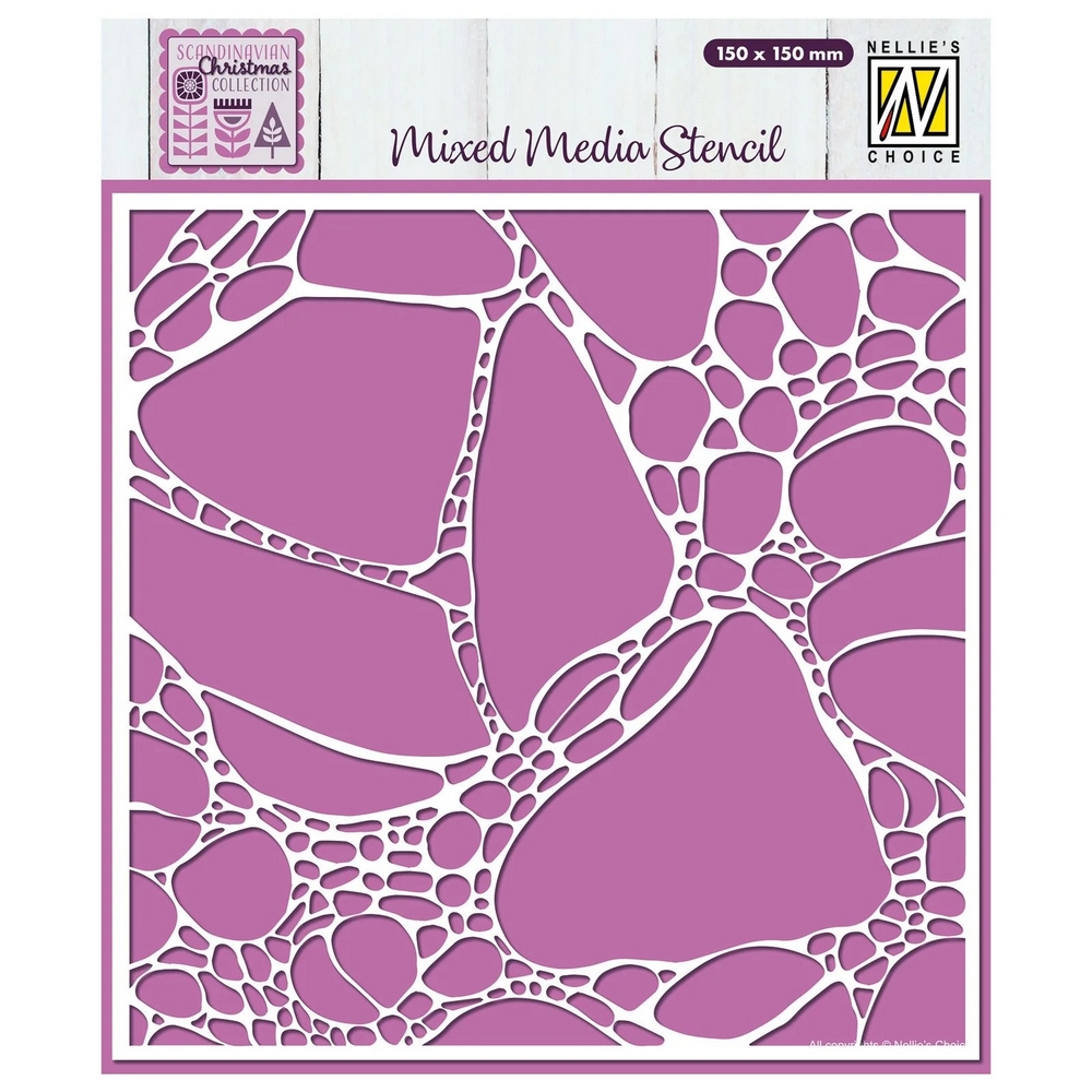 Nellie Snellen Stencil - Paint Bubble