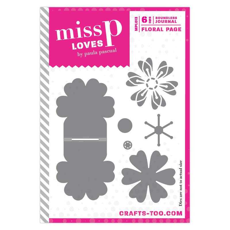 Miss P Loves Boundless Journal - Floral Page (6pcs)
