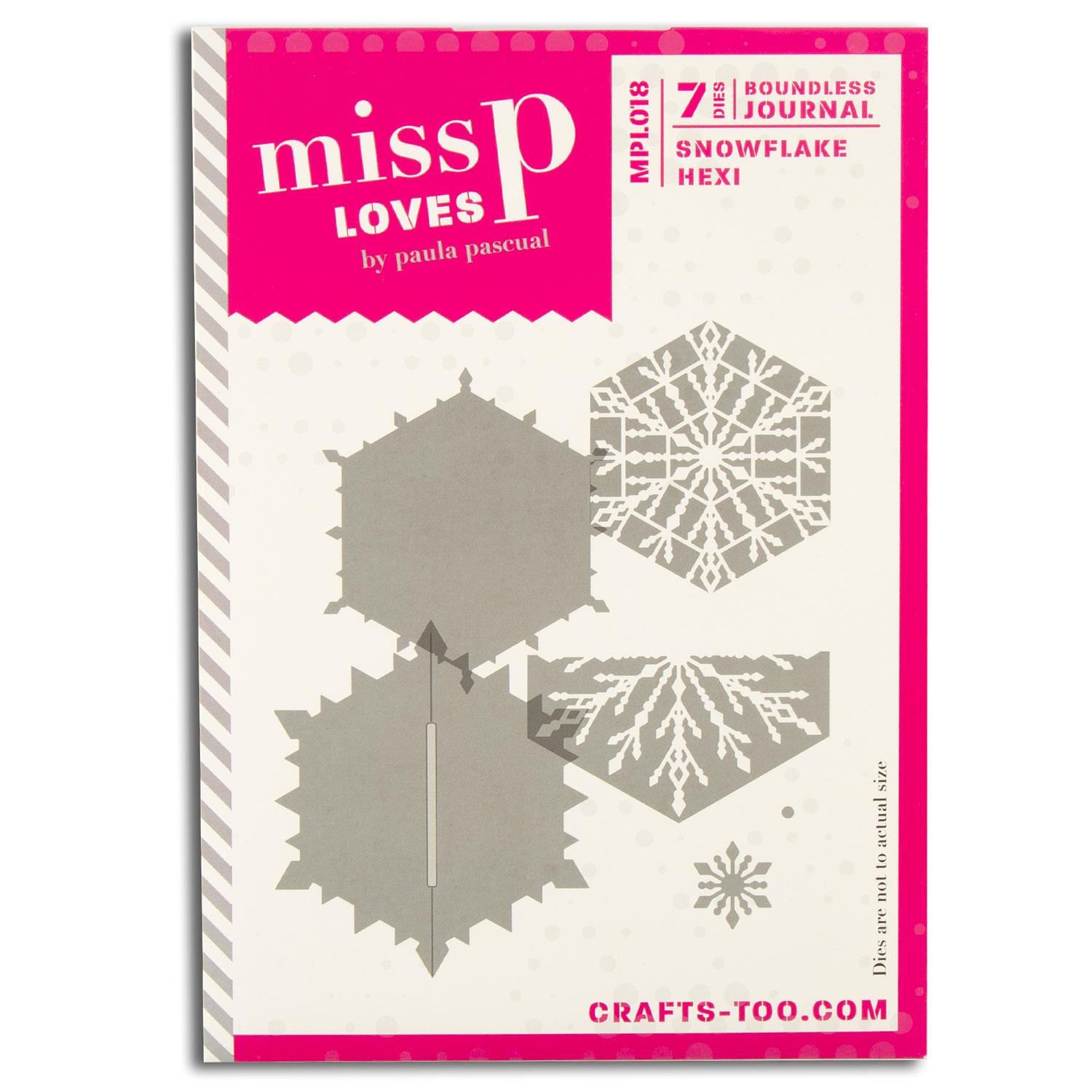 Miss P Loves Boundless Journal - Snowflake Hexi (7pcs)