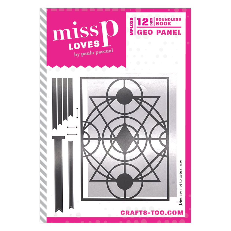 NEW Miss P Loves Boundless Book - Geo Panel (12pcs)