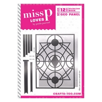 NEW Miss P Loves Boundless Book - Geo Panel (12pcs)