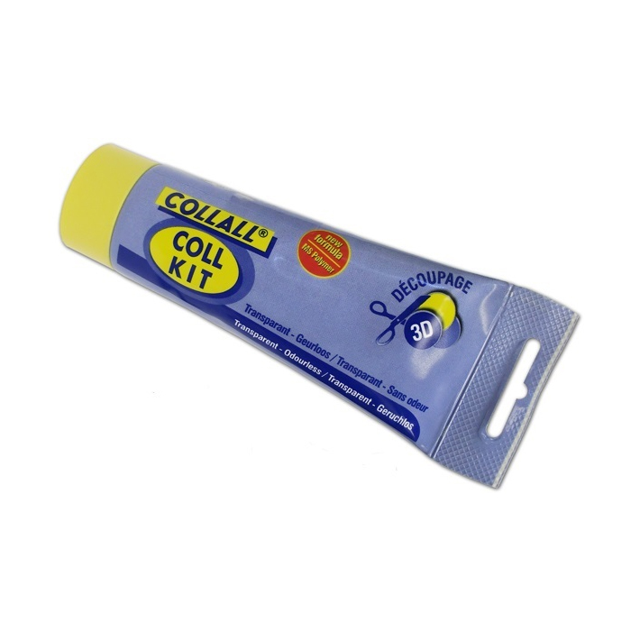 Collall Transparent Odourless Kit Glue 80ml