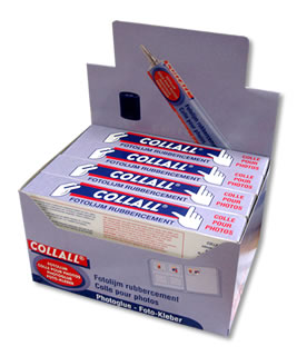 Collall Photo Glue 50ml Set of 12 in Counter Display Collall Photo Glue 50ml Set of 12 in Counter Display