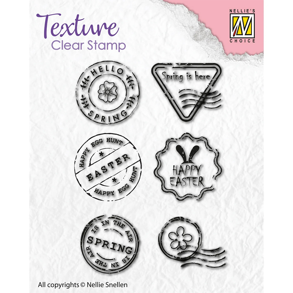 Nellie Snellen Clear Stamp - Postal Marks