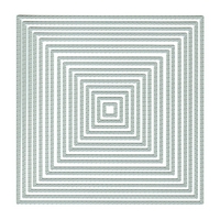 Presscut Cutting Nesting Dies - Stitch Die Squares PRE ORDER DUE 17/06