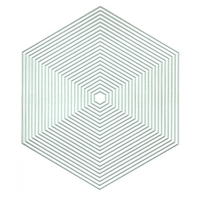 Presscut Cutting Nesting Dies - Plain Hexagons Presscut Cutting Nesting Dies - Plain Hexagons