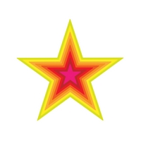 Presscut Basics Collection - Small Nested Stars (8pcs)